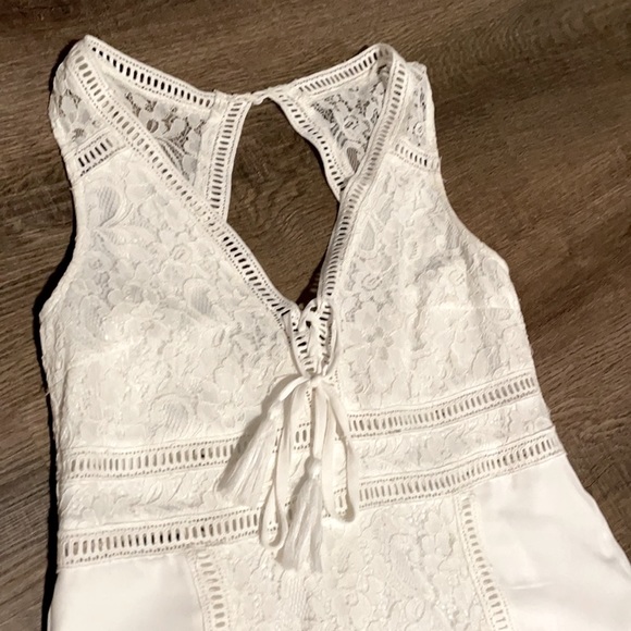 Altar’d State White Lace Maxi - Picture 2 of 2